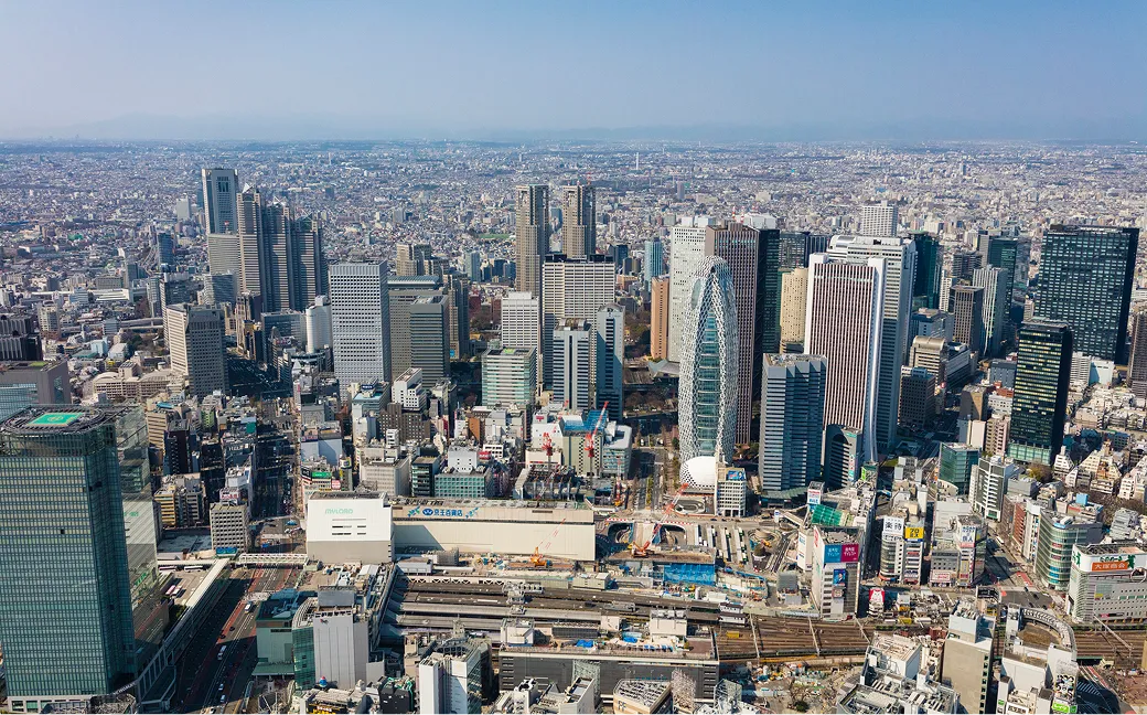 都市上空も自由に