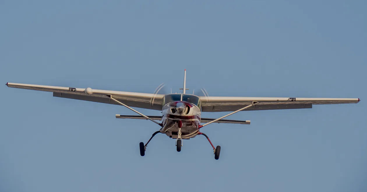 セスナ・ジョイント撮影