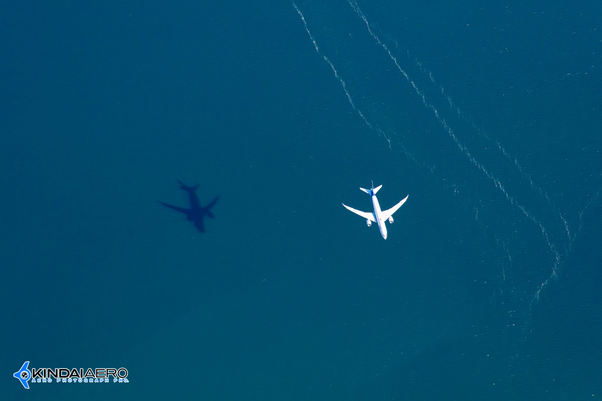 飛行中の航空機を上空から写真撮影 2026-01-24