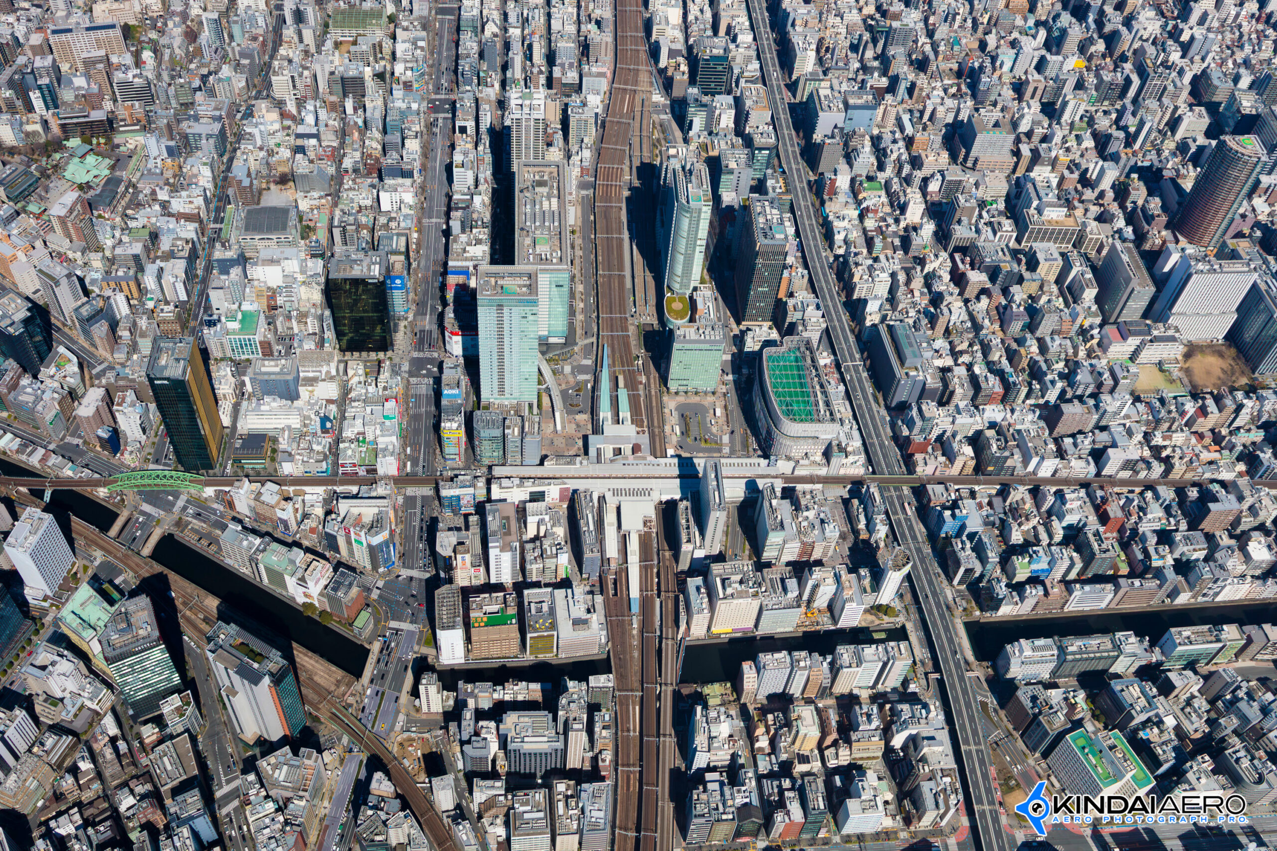 東京都千代田区 秋葉原駅の航空写真撮影 2026-03-14