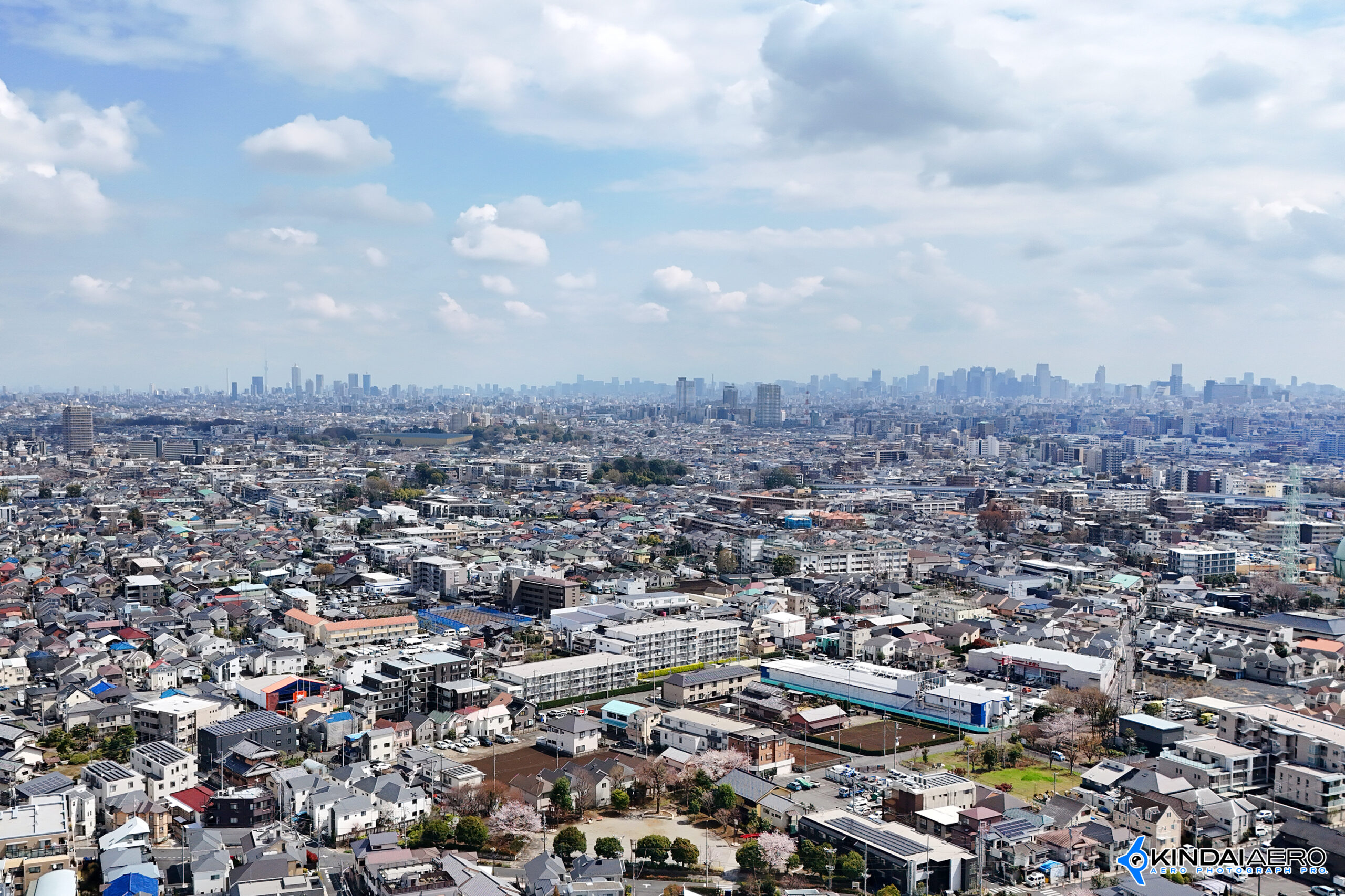 東京都練馬区　練馬春日町 戸建て・不動産広告ドローン撮影 2026-04
